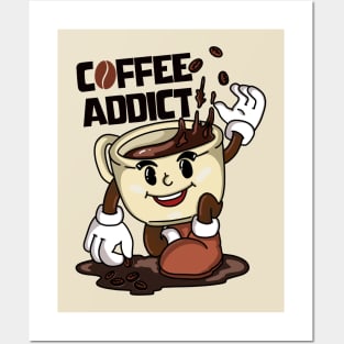 Coffee Addict Posters and Art